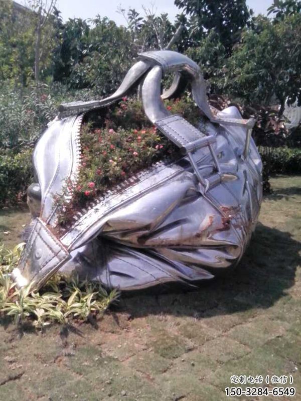 景觀包包雕塑 剪影景觀小品 商業街雕塑