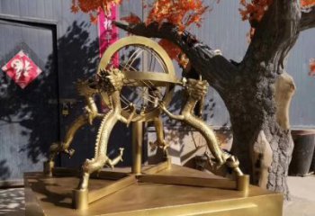 廣場(chǎng)地動(dòng)儀雕塑，抽象水景雕塑，抽象效果