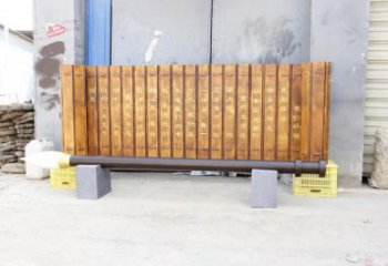 仿真書形雕塑 電鍍現(xiàn)代擺件 校園雕塑