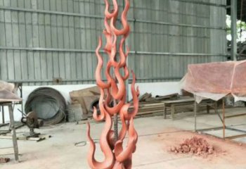 室內火焰雕塑 仿真景觀擺件 大型雕塑