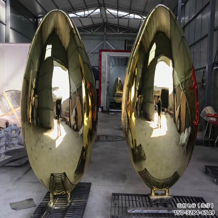 大型雞蛋雕塑 鍛造發(fā)光小品 房地產(chǎn)雕塑