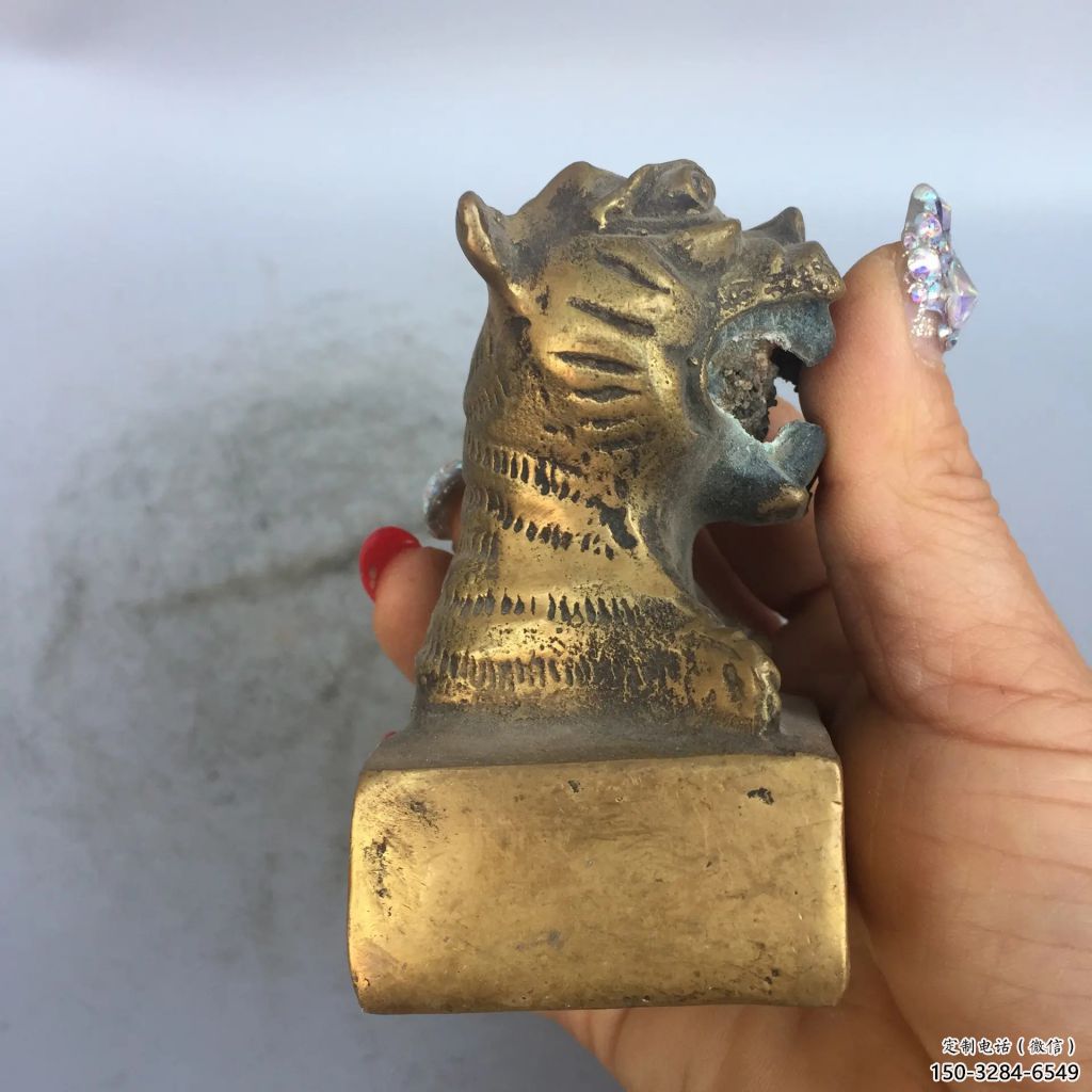 街道印章雕塑 現代景觀擺件 彩繪雕塑