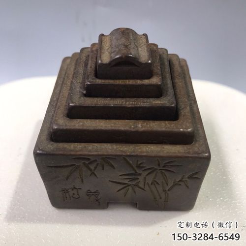 庭院印章雕塑 公園草地小品 鍛造雕塑