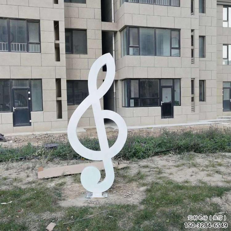 街道音符雕塑 現代景觀擺件 彩繪雕塑