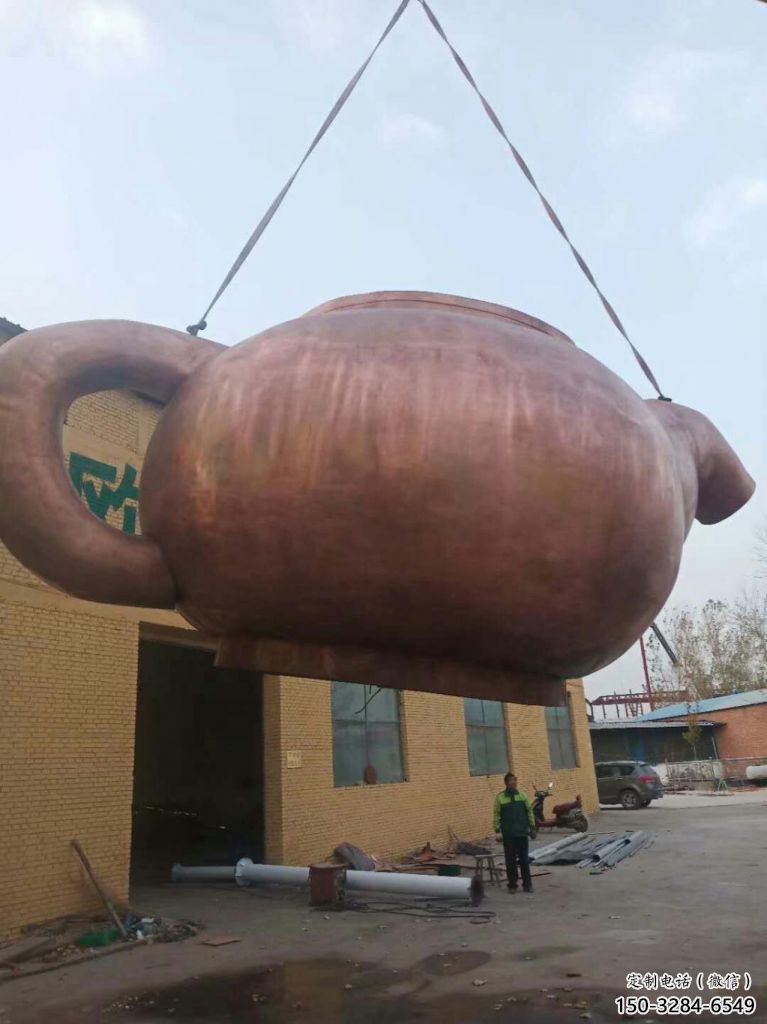 賓館酒壺雕塑 烤漆大型擺件 歐式雕塑