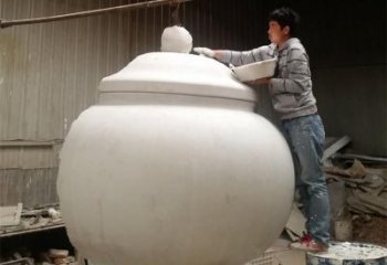 校園酒壺雕塑 啞光景觀小品 景觀雕塑