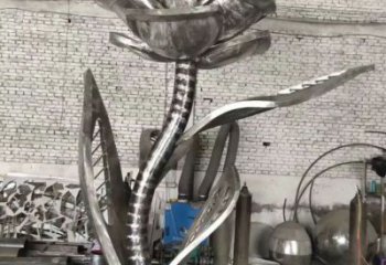 住宅小區玫瑰雕塑 啞光景觀擺件 公園雕塑