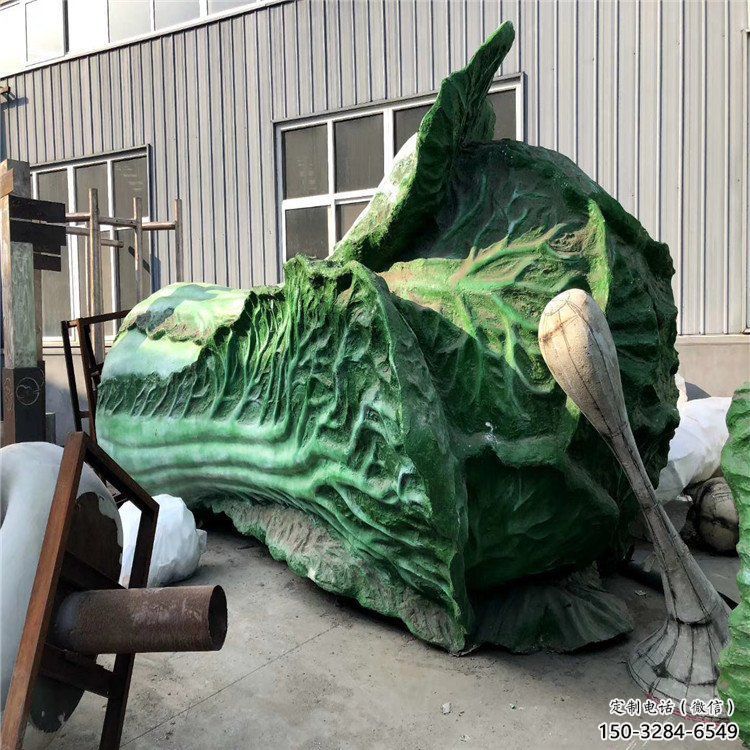 大白菜雕塑 大型城市雕塑 商業(yè)街擺件