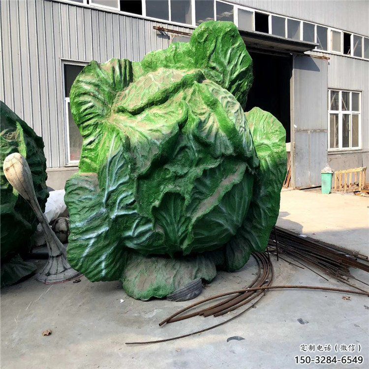 店門口白菜雕塑 創(chuàng)意景觀雕塑 仿真擺件