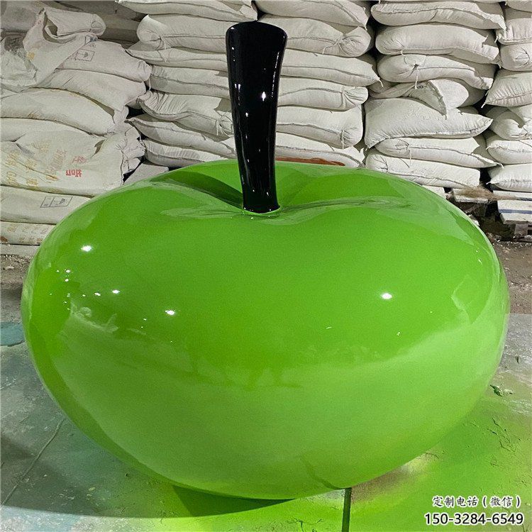 園林番茄雕塑 田間彩繪雕塑 仿真擺件