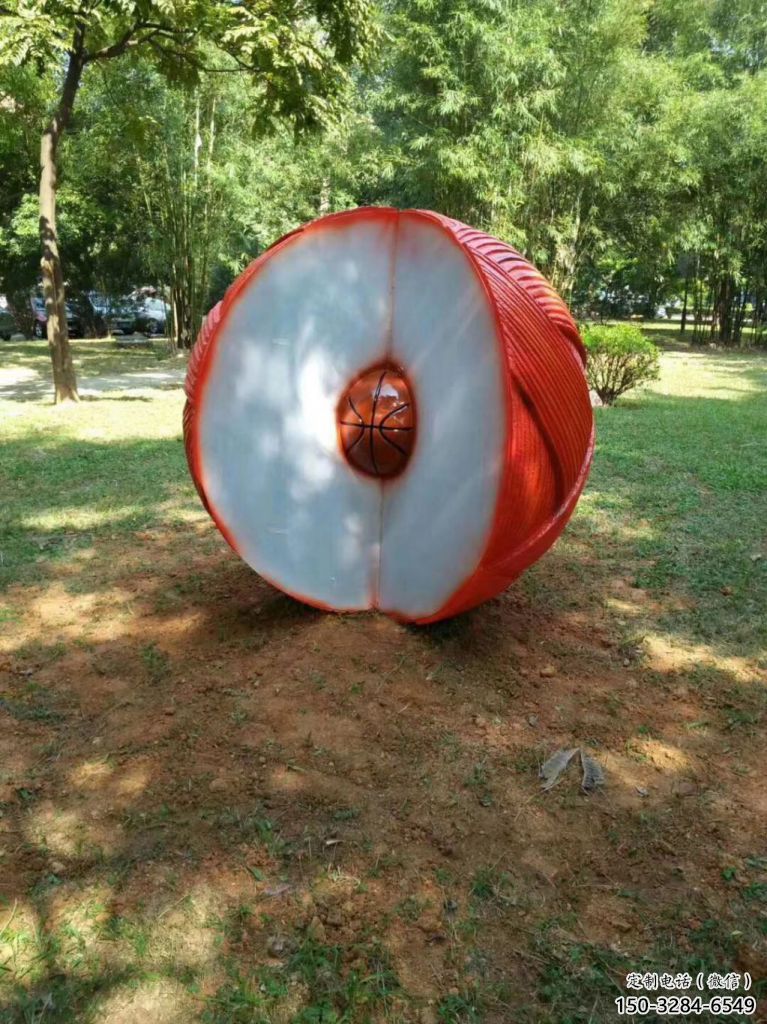 楊梅雕塑，水果仿真擺件，戶外景觀雕塑 (7)