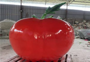 創意番茄雕塑 步行街店門口雕塑 蔬菜小品