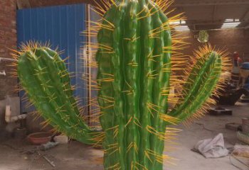 售樓處仙人掌雕塑 商業(yè)街仿真雕塑 花卉擺件