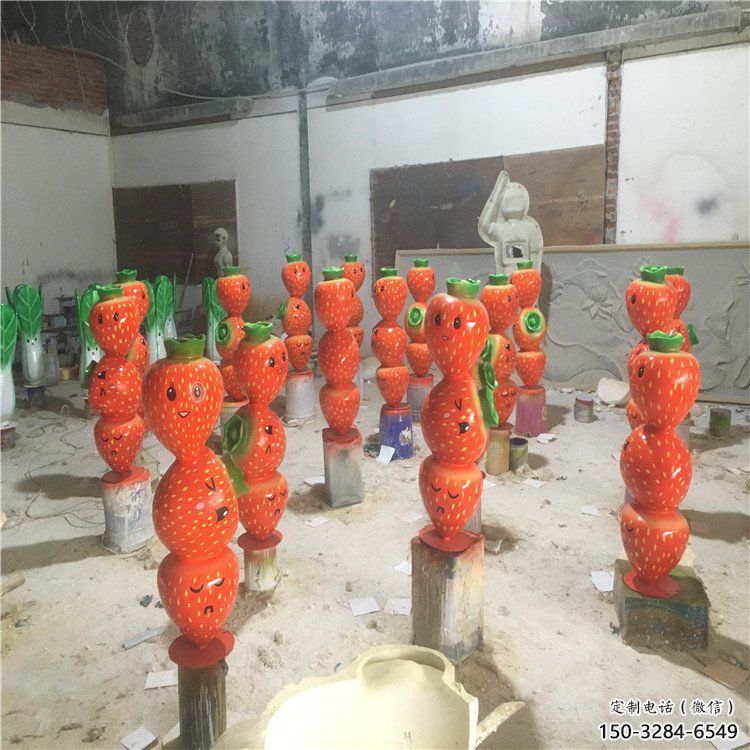 仿真蘿卜雕塑 酒店公園雕塑 風景區擺件