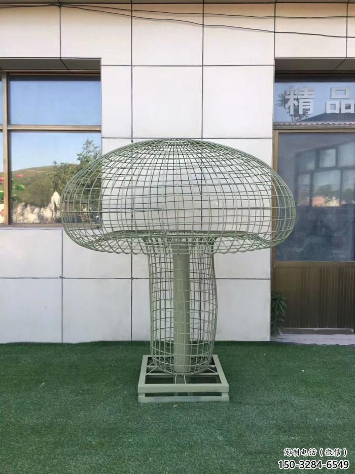 街道香菇雕塑 現(xiàn)代景觀蔬菜雕塑 彩繪果蔬雕塑