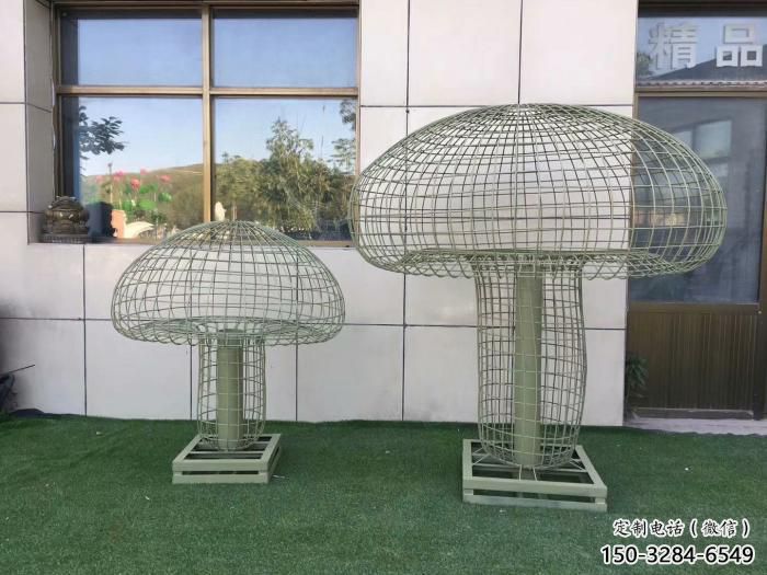 酒店香菇雕塑 景觀美陳果蔬雕塑 現代蔬菜雕塑