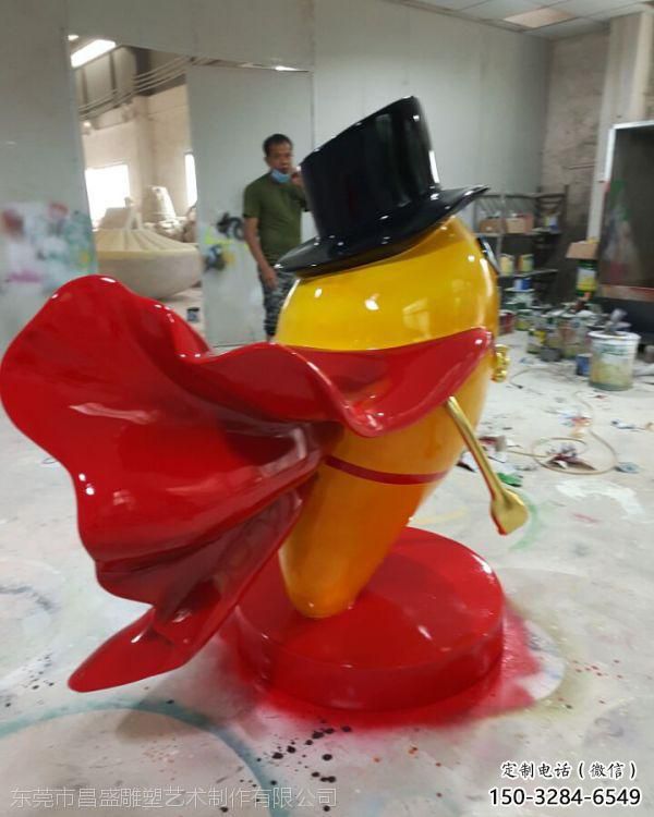 酒店榴蓮雕塑 景觀美陳果蔬雕塑 現代水果雕塑