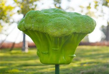 現代菜花雕塑 大型別墅區果蔬雕塑 仿真蔬菜雕塑