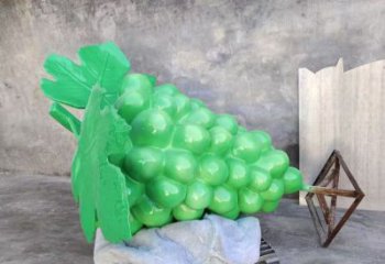 店門(mén)口葡萄雕塑 創(chuàng)意景觀雕塑 仿真擺件