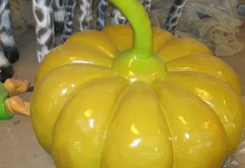 廣場南瓜雕塑 公園仿真雕塑 抽象擺件