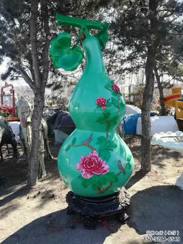 大型葫蘆雕塑 門口創意雕塑 售樓處小品
