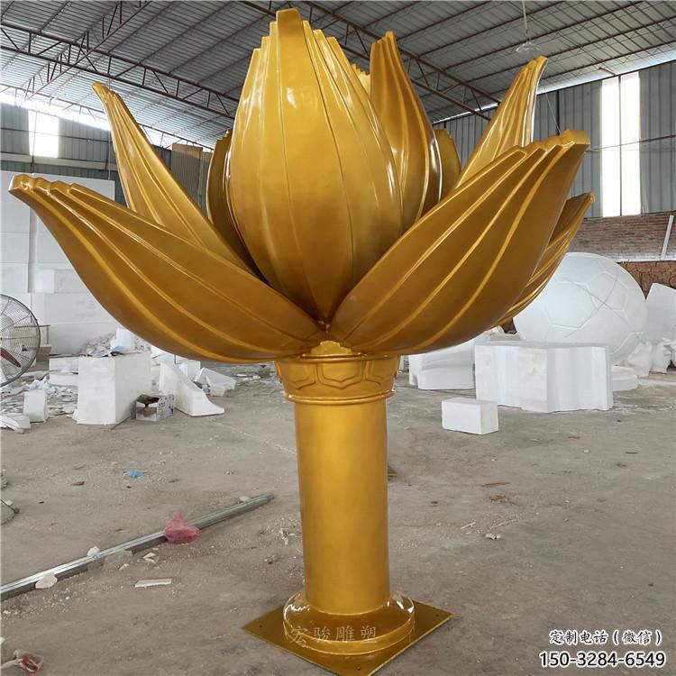 街道紫荊花雕塑 現(xiàn)代景觀花朵雕塑 彩繪花卉雕塑