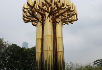 園林精神堡壘雕塑 大型標識雕塑 中式標牌雕塑