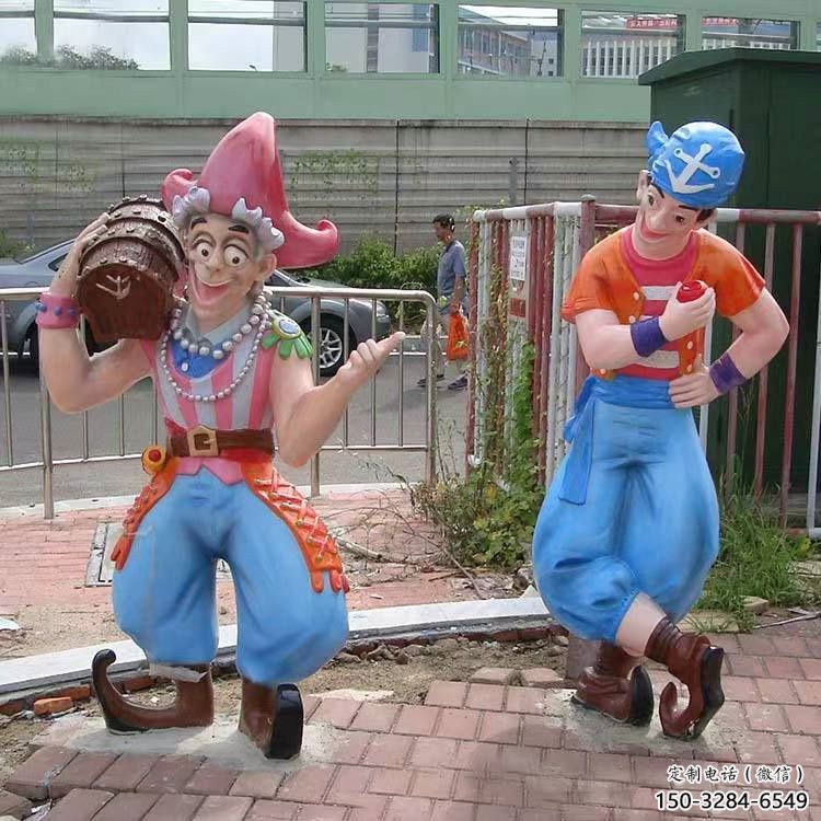 民俗小丑雕塑廠 酒店公園雕塑 風景區(qū)擺件