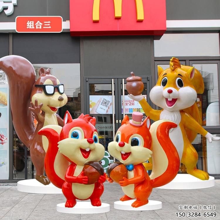 街道葫蘆娃雕塑廠 現(xiàn)代景觀動(dòng)漫雕塑 彩繪卡通雕塑