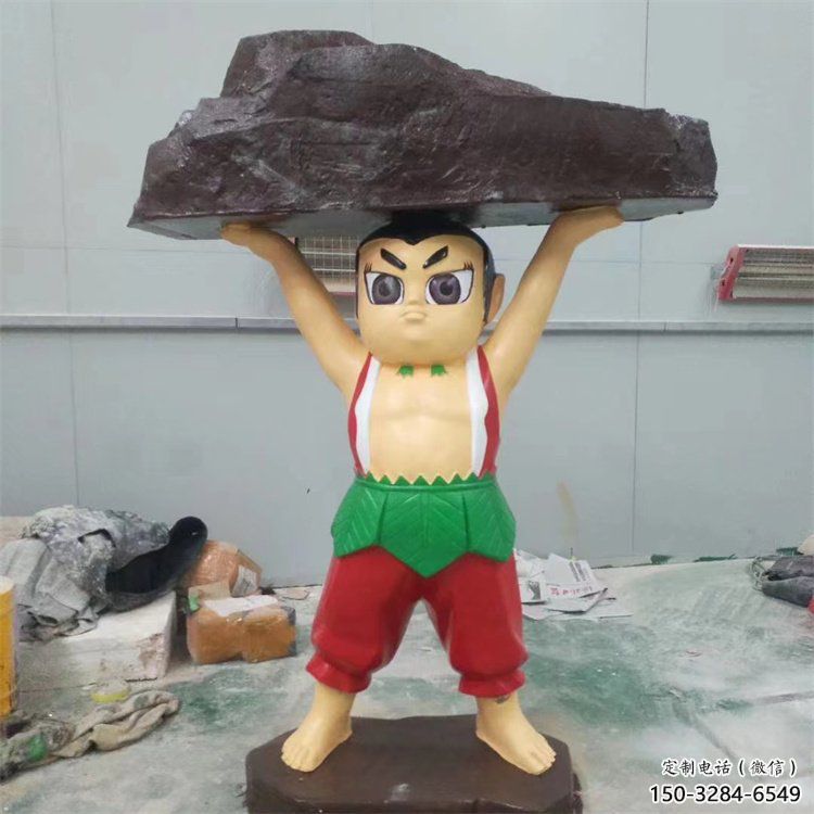 售樓處葫蘆娃雕塑廠 商業街雕塑 卡通擺件