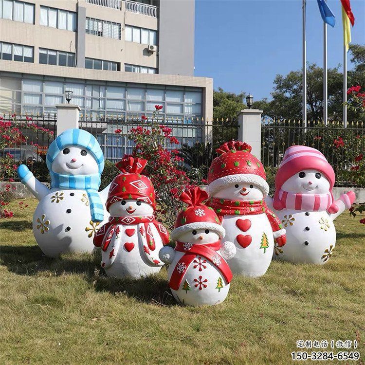 卡通圣誕老人雕塑廠 酒店公園雕塑 風景區擺件