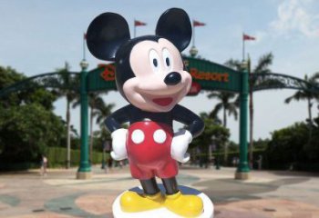 米奇雕塑 仿真景觀動漫雕塑 烤漆卡通雕塑