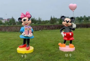 唐老鴨雕塑 景觀校園卡通雕塑 商業(yè)街動漫雕塑