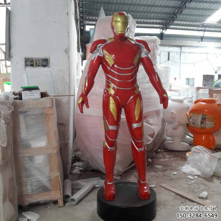 街道超人雕塑 現(xiàn)代景觀動漫雕塑 彩繪卡通雕塑