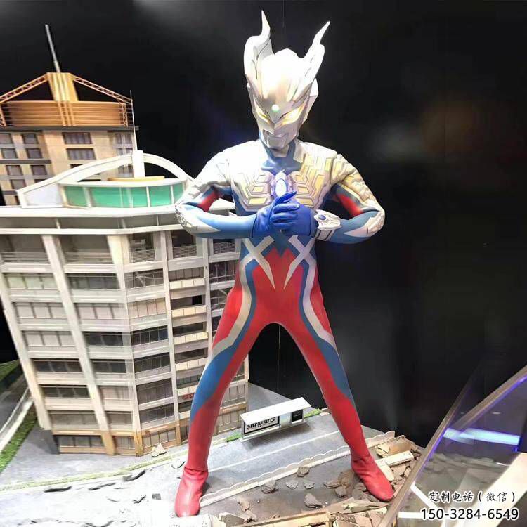 園林超人雕塑 大型卡通雕塑 中式動(dòng)漫雕塑