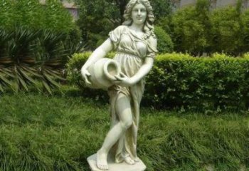 店門口仕女雕塑 創(chuàng)意景觀雕塑 古代擺件