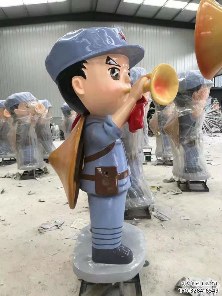 別墅區交警雕塑 大型別墅區士兵雕塑 剪影軍人雕塑