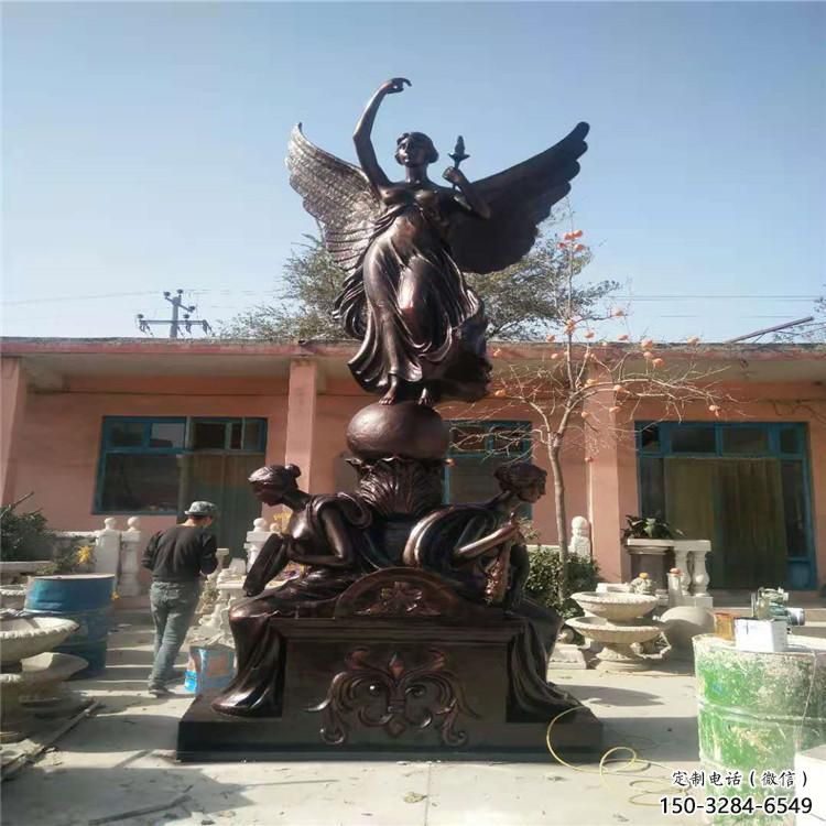 別墅區(qū)耶穌雕塑 大型別墅區(qū)人物雕塑 鑄銅西方雕塑