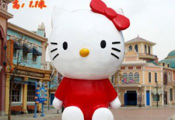 商業(yè)街機(jī)器貓雕塑 售樓處雕塑 卡通擺件