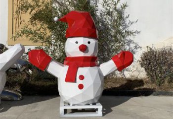 雪人雕塑廠家 風(fēng)景區(qū)彩繪雕塑 抽象擺件
