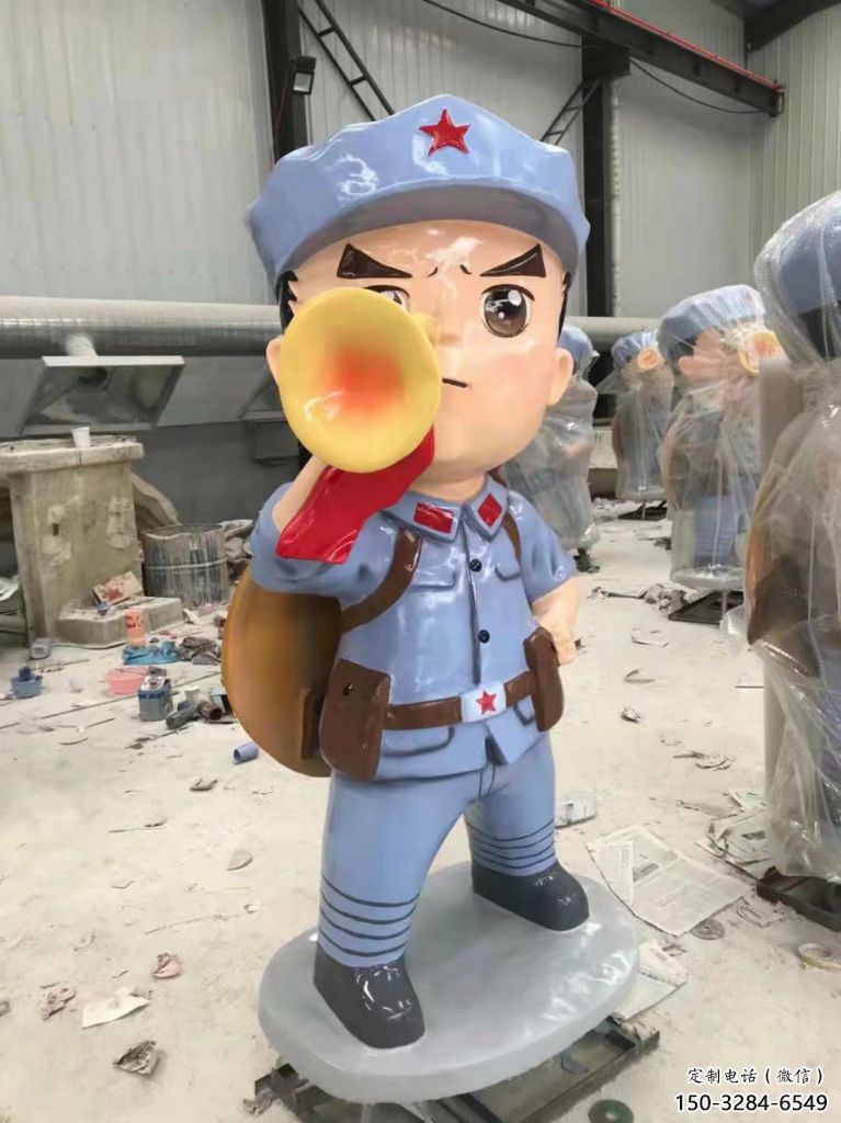 青銅武警雕塑 景觀校園警察雕塑 商業街戰士雕塑