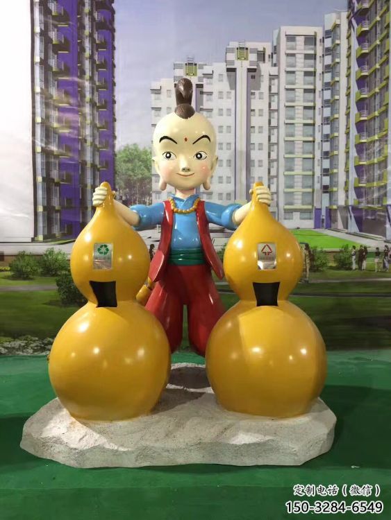 庭院濟(jì)公雕塑 公園草地雕塑 鍛造工藝雕塑