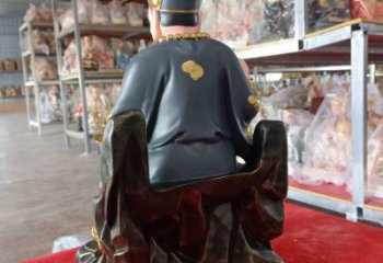 濟公雕塑 抽象藝術(shù)擺件 烤漆雕塑