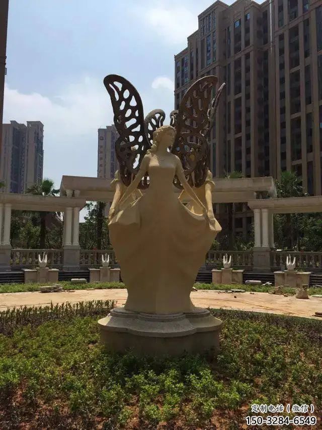 天使雕塑 歐式步行街小品 大型卡通雕塑