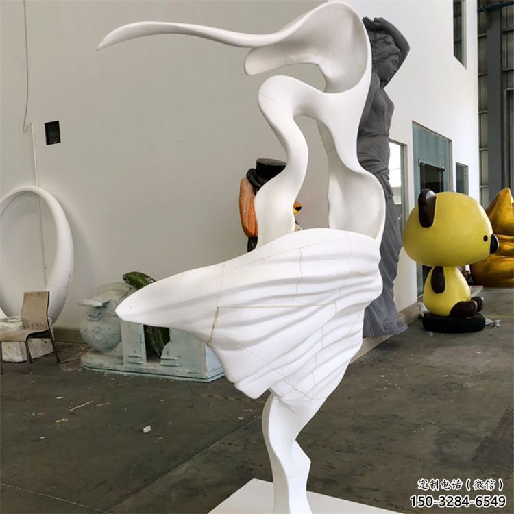 室內(nèi)跳舞雕塑 仿真景觀舞者雕塑 大型女孩雕塑