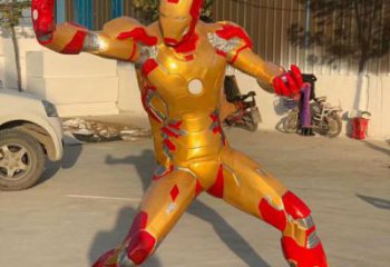 創(chuàng)意蜘蛛俠雕塑 步行街店門口雕塑 卡通小品