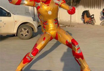 大型蜘蛛俠雕塑 門口創意雕塑 售樓處小品