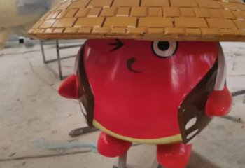 廣場公仔雕塑 公園卡通雕塑 抽象擺件