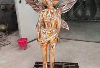 小精靈雕塑，抽象卡通雕塑，美陳人物擺件 (3)