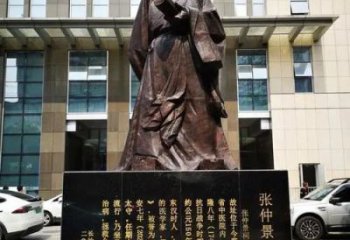 大型張仲景雕塑 歐式步行街?jǐn)[件 彩繪名醫(yī)雕塑